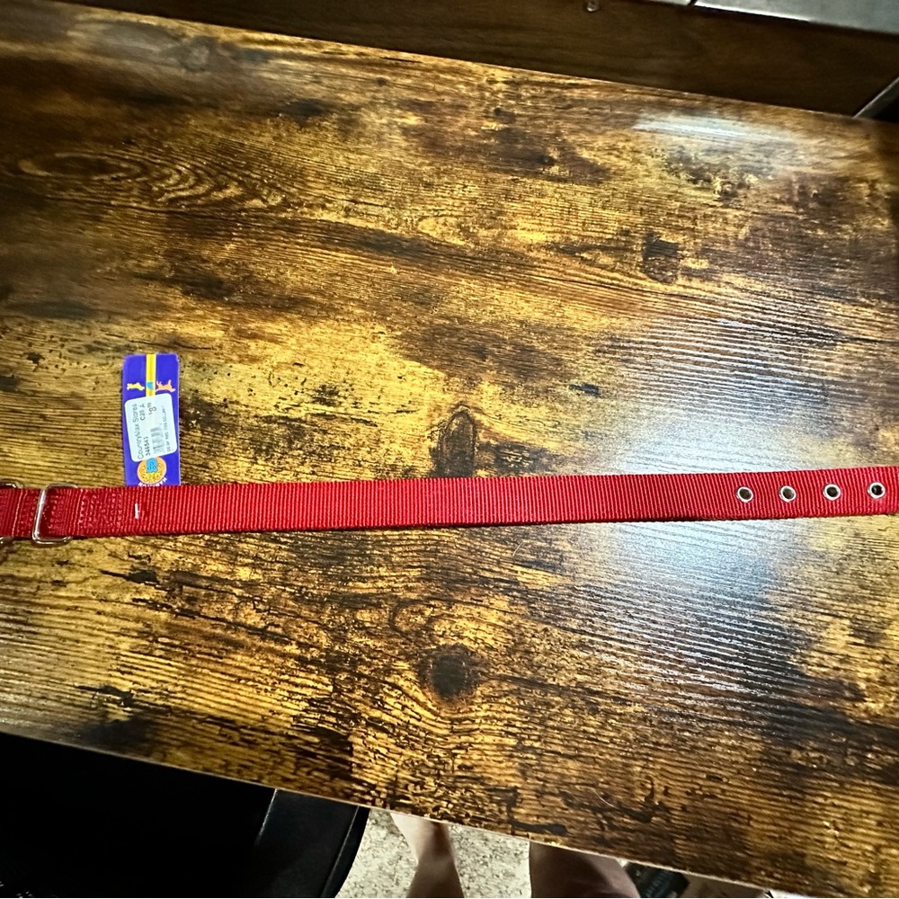 Hamilton Red Dog Collar